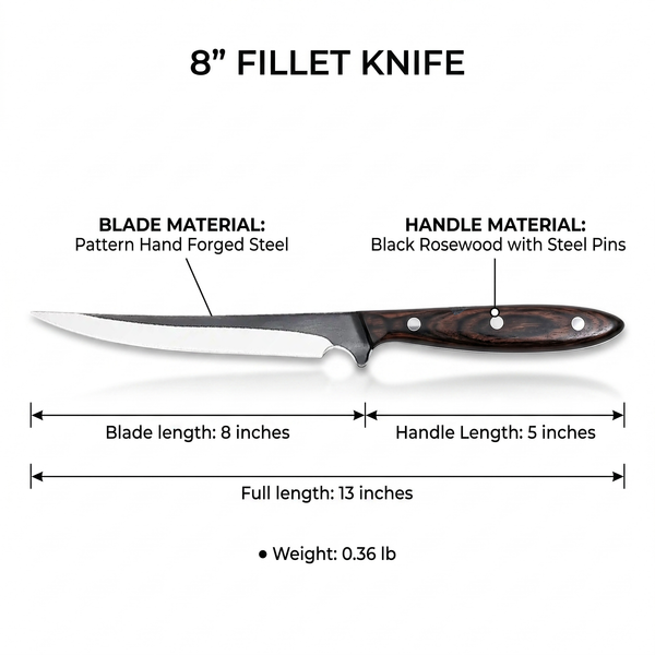 Swordfish Fish Knife 13 inches