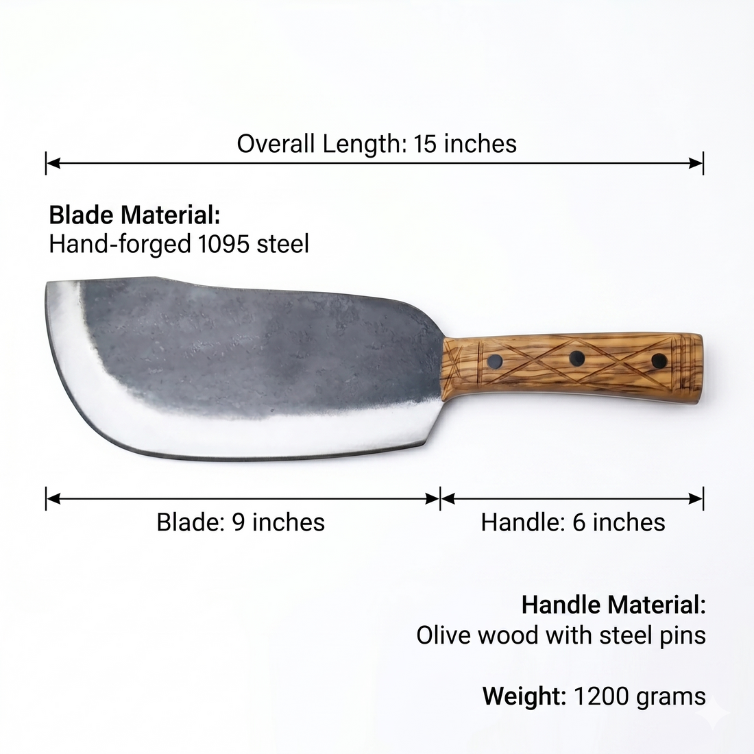 Takoda 8.7" Butcher Cleaver