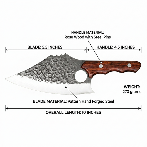 Gator 7.6" Butcher Knife