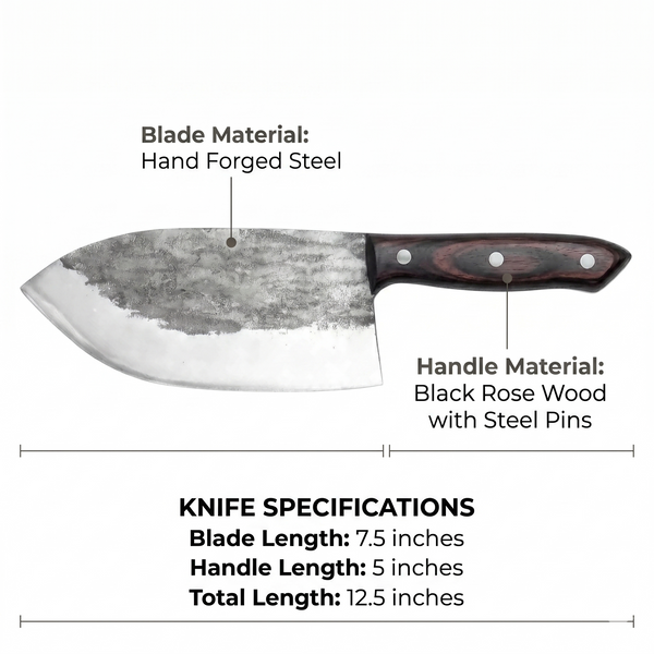 Galba 7.3" Butcher Knife